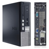 Sistem Desktop PC Dell Optiplex 9020 Mini PC, Intel Core i5-4570T 2.90GHz, 8GB, 256GB SSD, Win 10 PRO